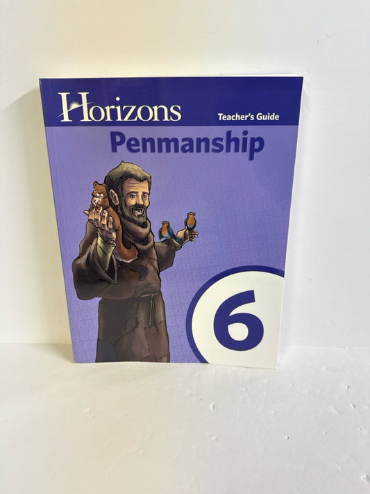 Penmanship Alpha Omega Teacher Guide  Pre-Owned 6th Grade Language Textbooks