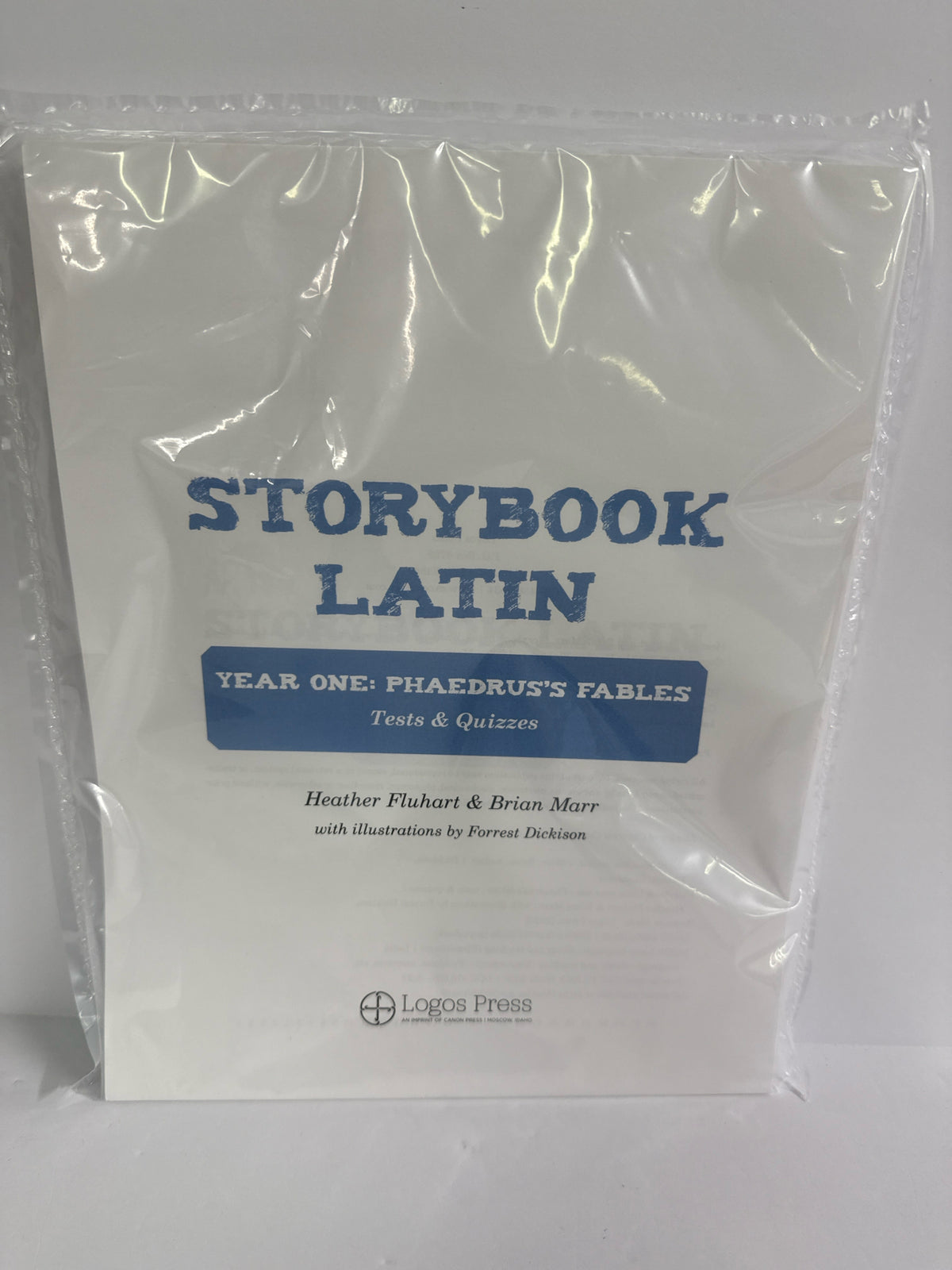 Storybook Latin Fables Logos Press Quizzes/Tests  Pre-Owned 3rd Grade Latin