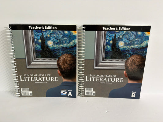 Fundamentals of Literature BJU Press Set  Pre-Owned 9th Grade Literature