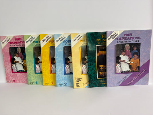 Firm Foundations New Tribes Mission Set  Pre-Owned Elementary Bible Textbooks