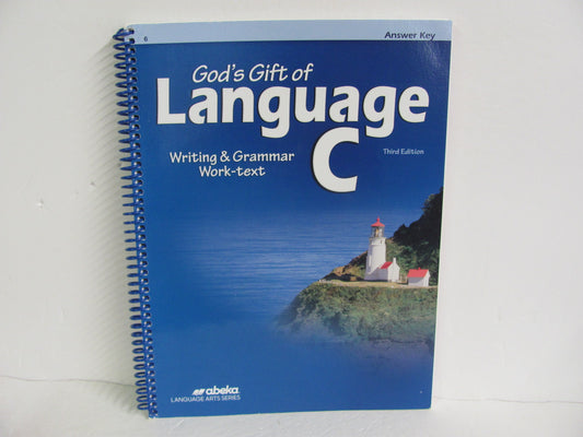 Language C Abeka Answer Key  Pre-Owned 6th Grade Language Textbooks