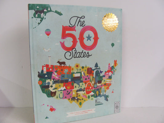 The 50 States Wide Eyed Pre-Owned Elementary Geography Books