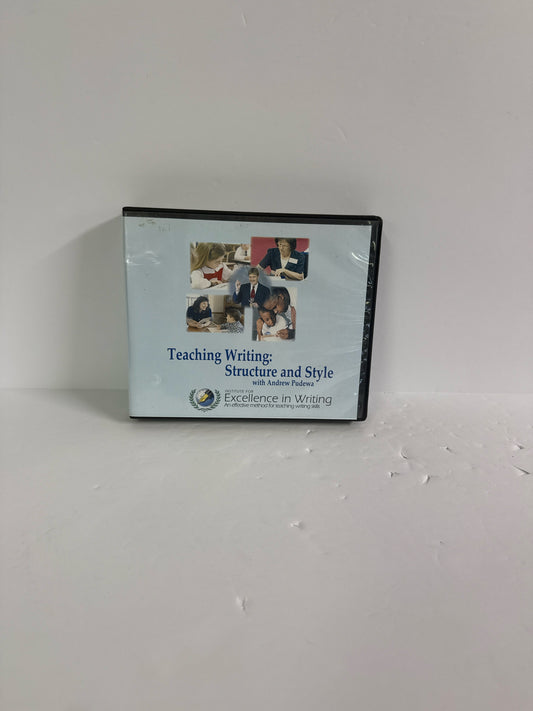 Teaching Writing: Structure and Sty IEW DVD Pre-Owned Andrew Pudewa IEW