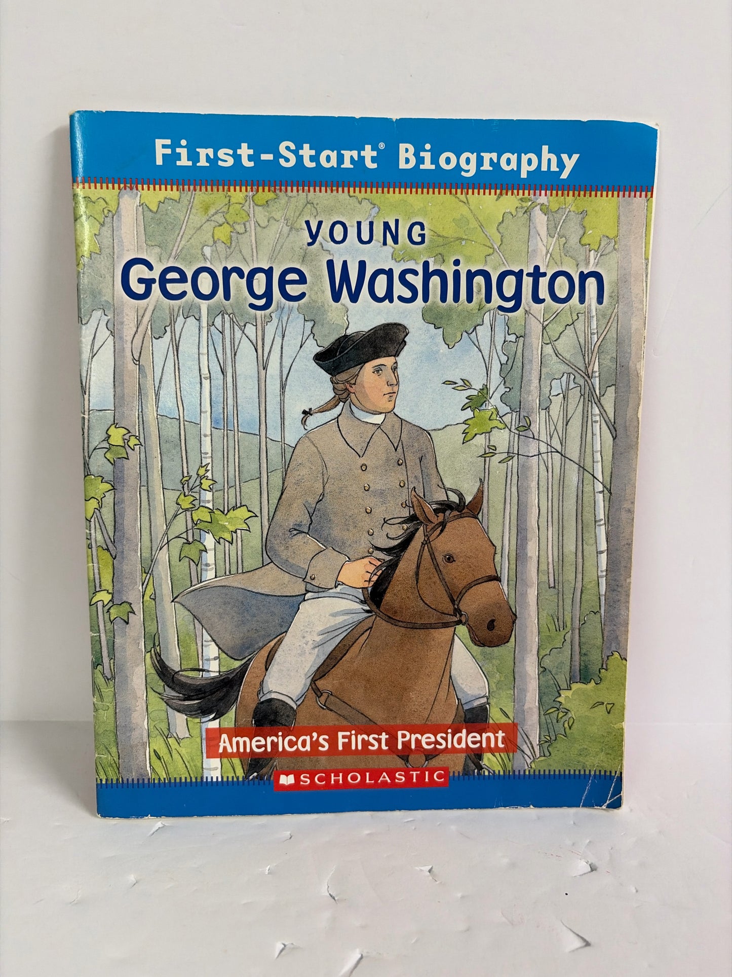 Young George Washington Scholastic Pre-Owned Elementary American History