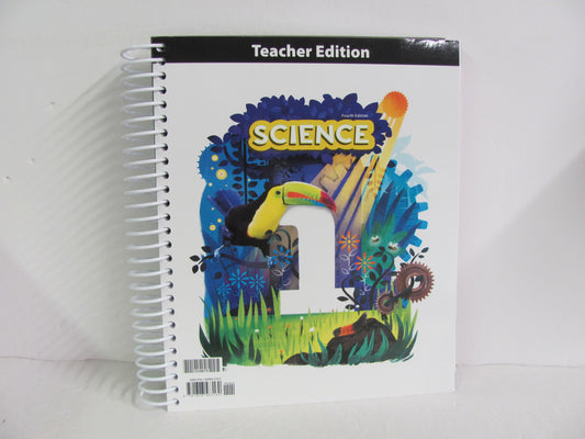 Science 1 BJU Press Teacher Edition  Pre-Owned 1st Grade Science Textbooks