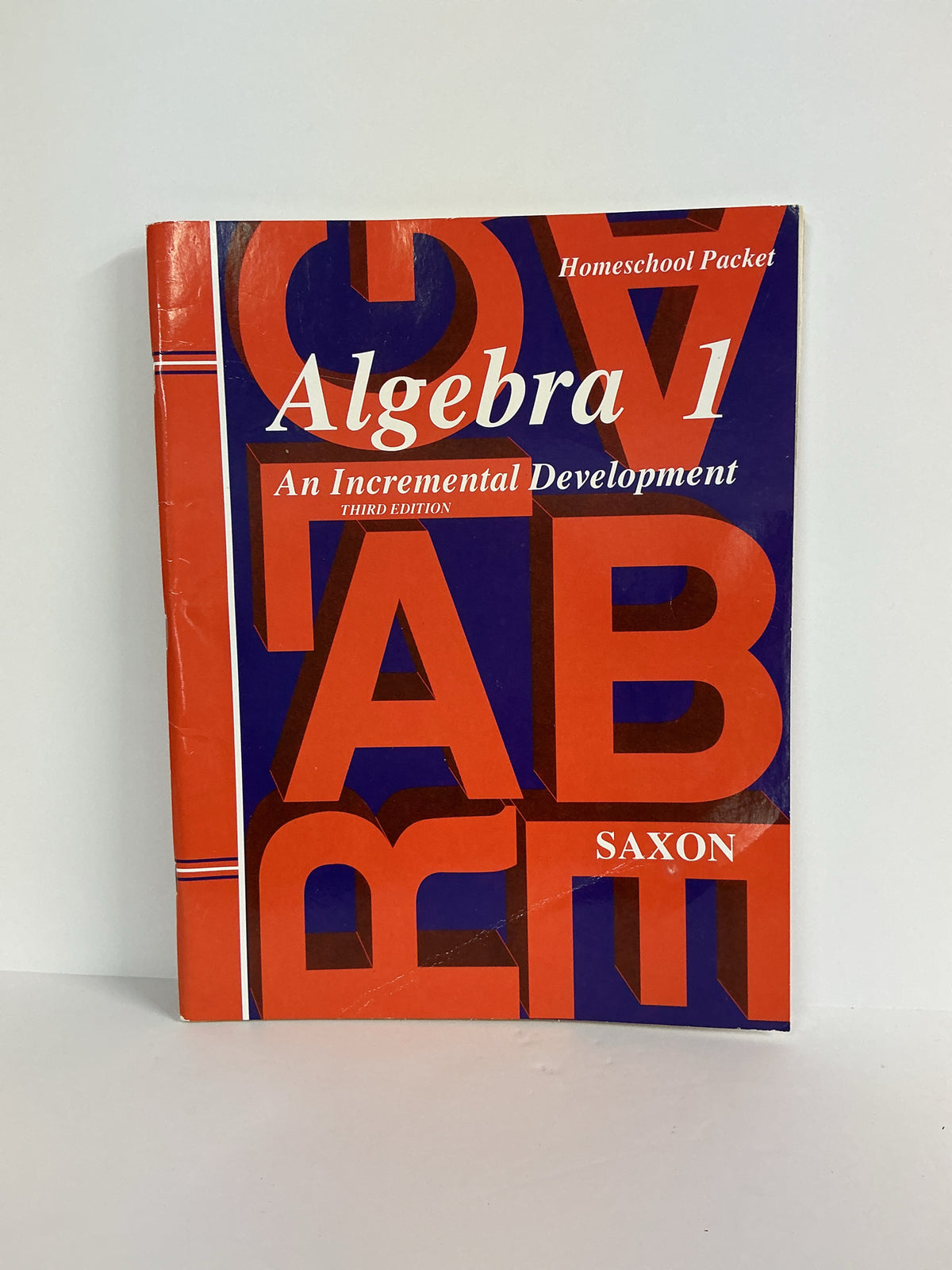 Algebra 1 Saxon Homeschool Packet Pre-Owned Saxon Mathematics Textbooks