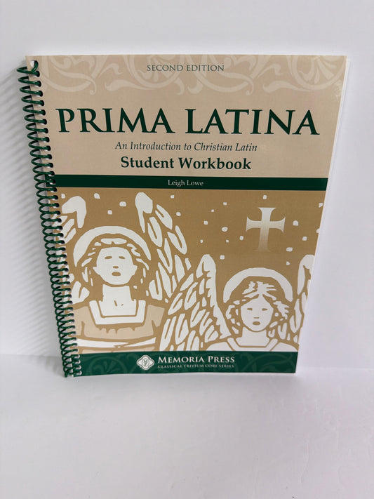 Prima Latina Memoria Press Student Workbook Pre-Owned Elementary Memoria Press