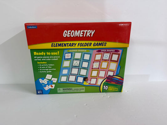 Geometry Lakeshore Pre-Owned Elementary Manipulatives