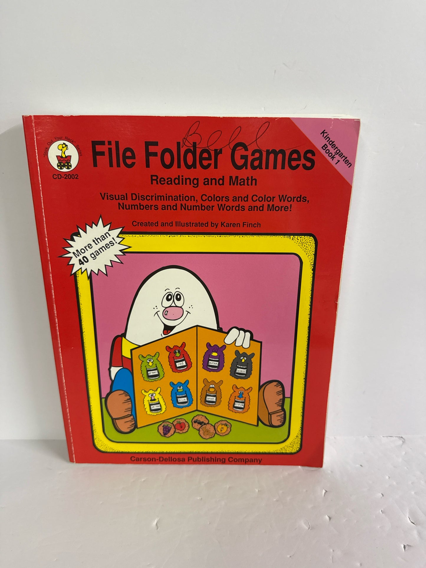File Folder Games Carson Dellosa Pre-Owned Kindergarten Early Learning