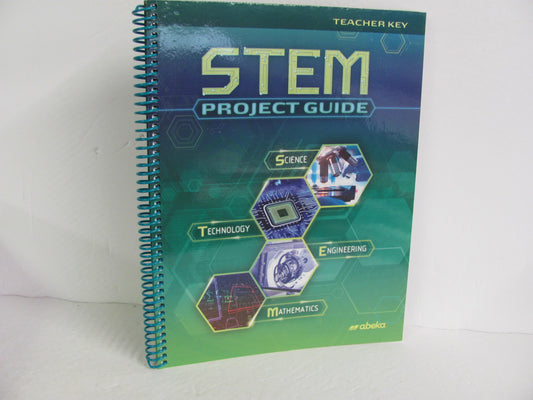 Stem Project Guide Abeka Teacher Key  Pre-Owned 9th Grade Science Textbooks