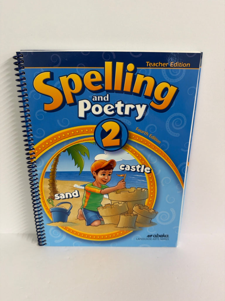 Spelling and Poetry 2 Abeka Teacher Edition  Pre-Owned Language Textbooks