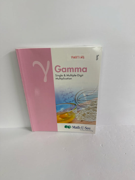 Gamma Math U See Tests  Pre-Owned Elementary Mathematics Textbooks