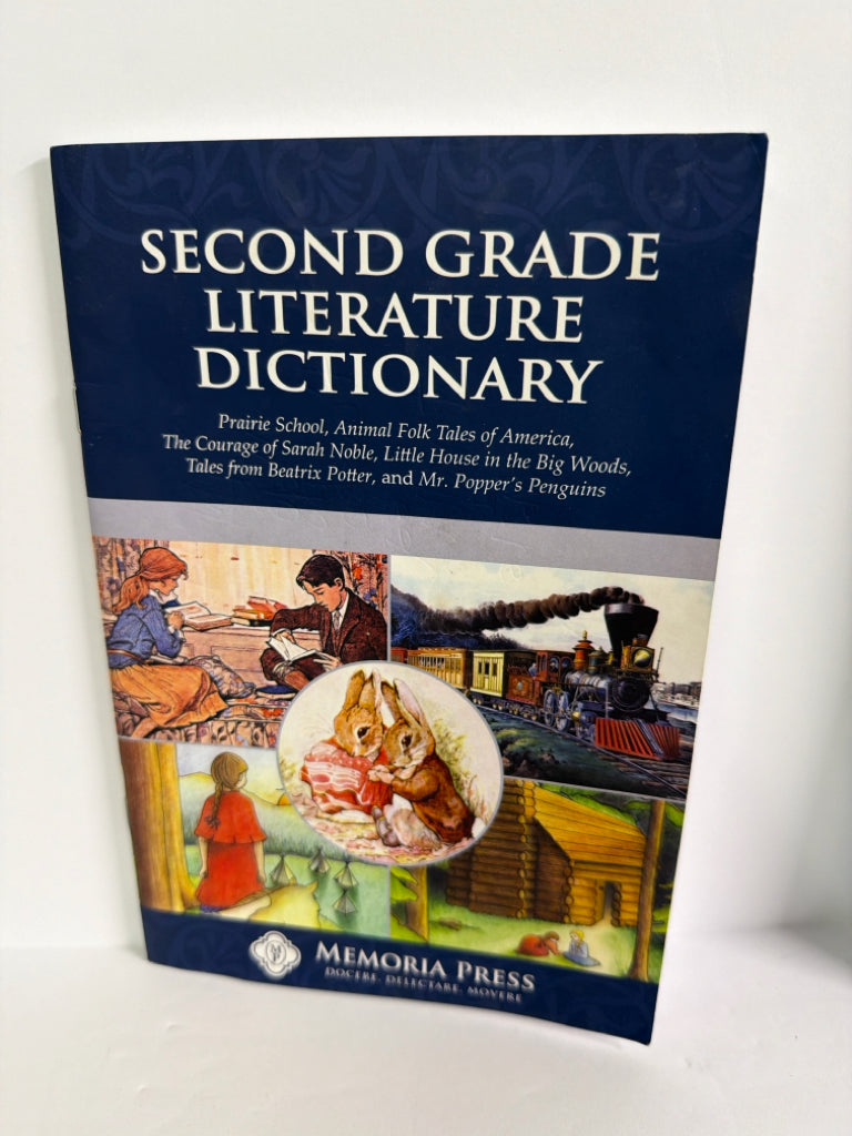 Second Grade Literature Dictionary Memoria Press Pre-Owned Memoria Press