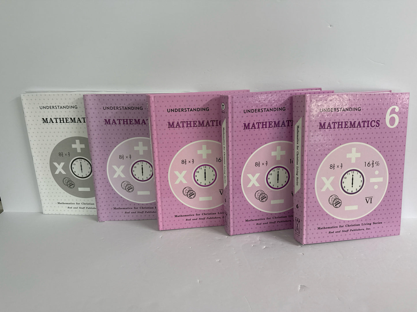 Understanding Mathematics 6 Rod and Staff Set  Pre-Owned Mathematics Textbooks