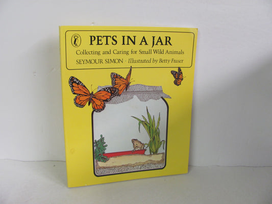 Pets in a Jar Puffin Pre-Owned Simon Elementary Animals/Insects Books