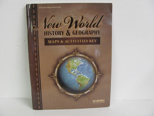 New World History Abeka Map Key Pre-Owned 6th Grade History Textbooks