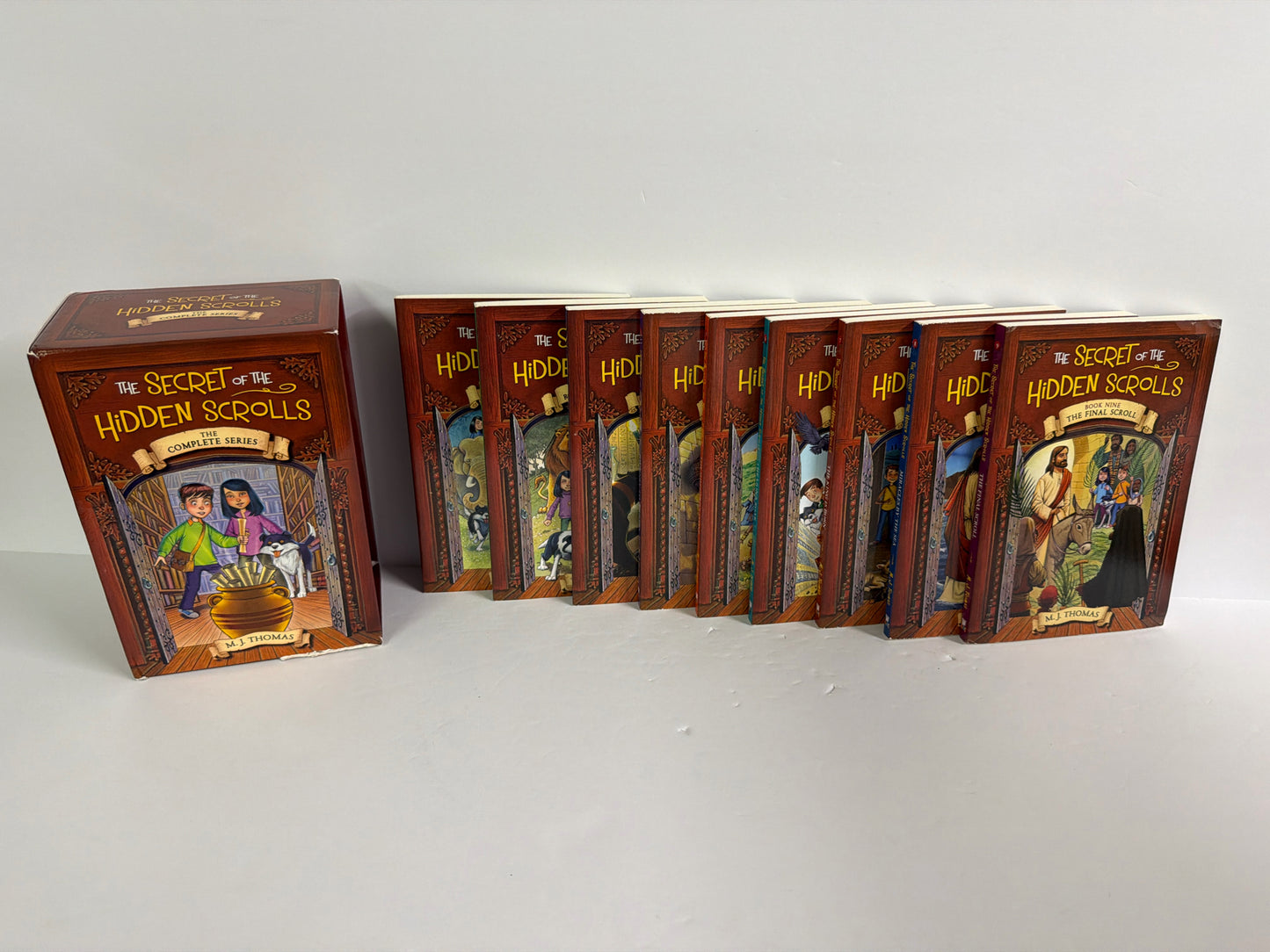 The Secret of the Hidden Scolls M.J. Thomas Worthy Kids Juvenile Fiction