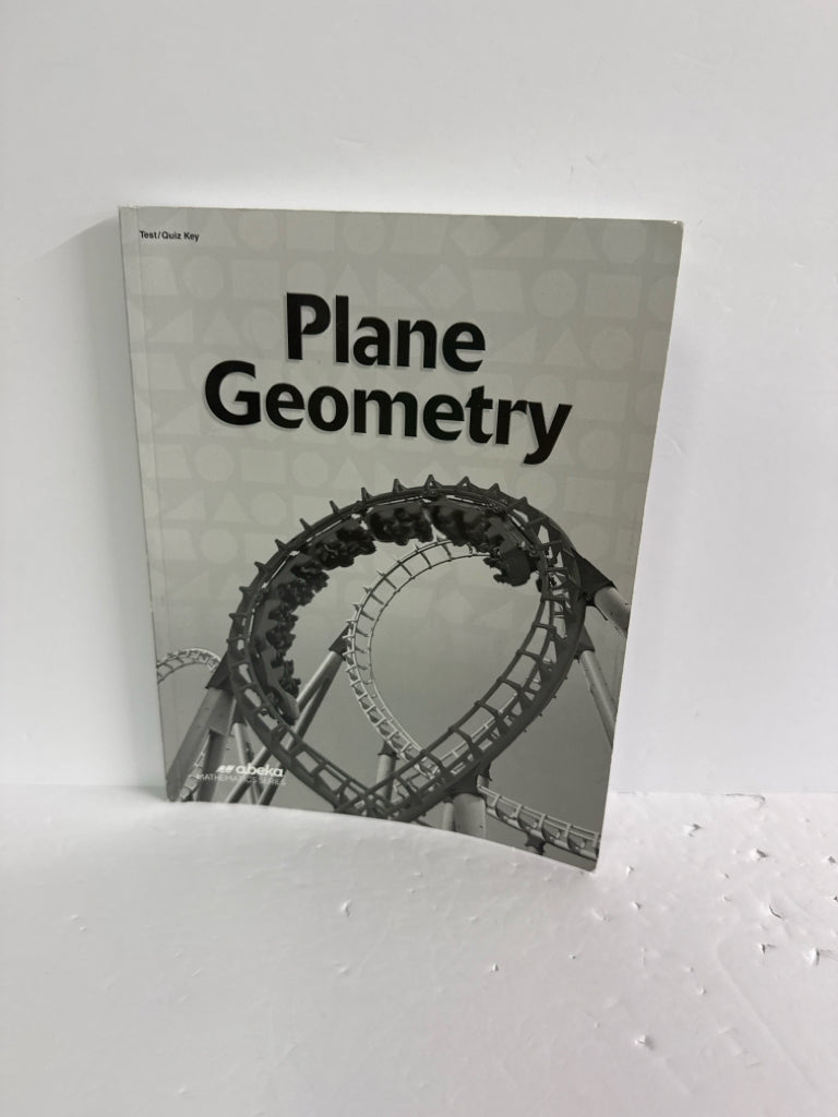 Plane Geometry Abeka Quiz/Test Key  Pre-Owned 11th Grade Mathematics Textbooks