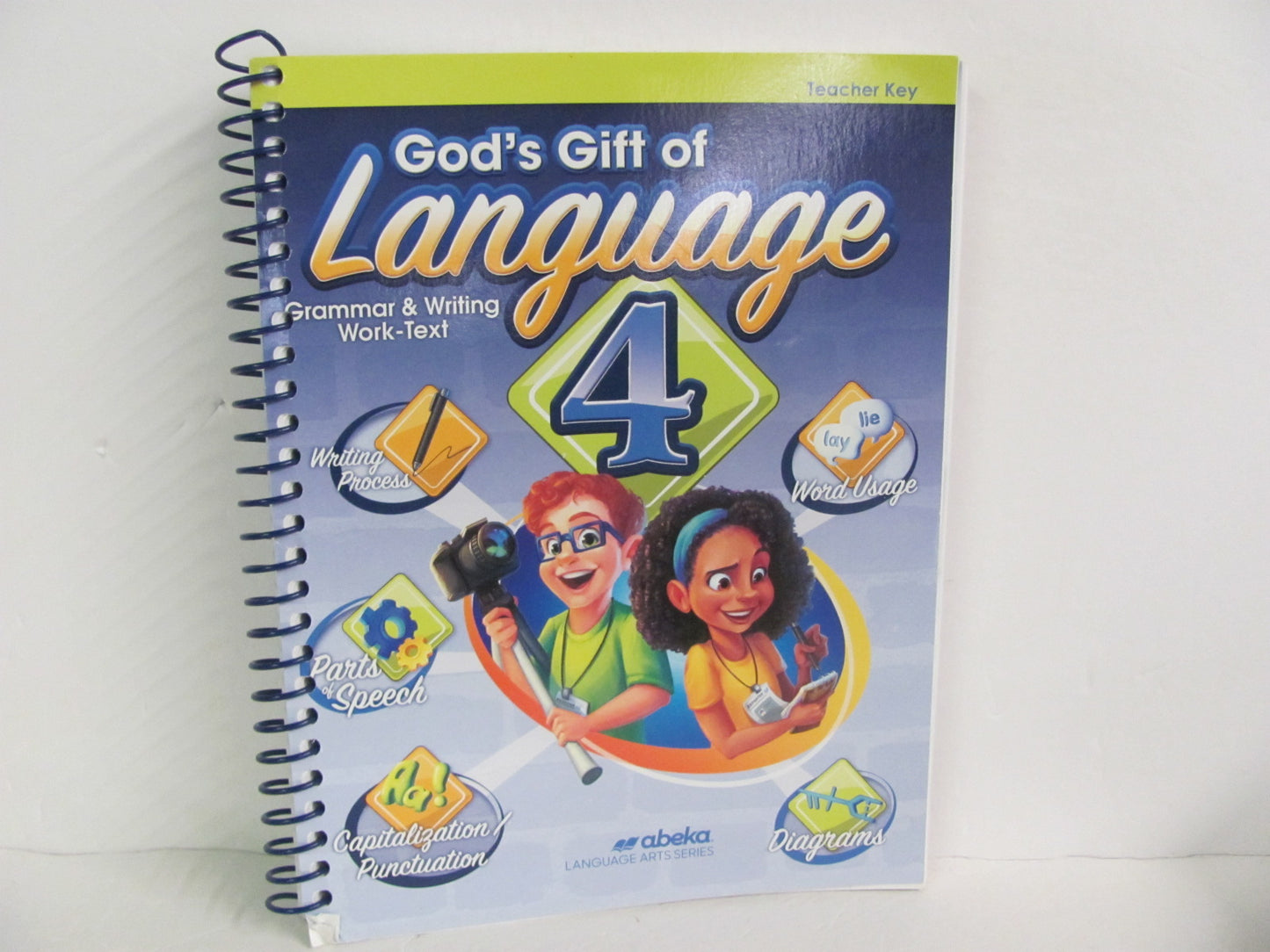 Language 4 Abeka Teacher Key  Pre-Owned 4th Grade Language Textbooks