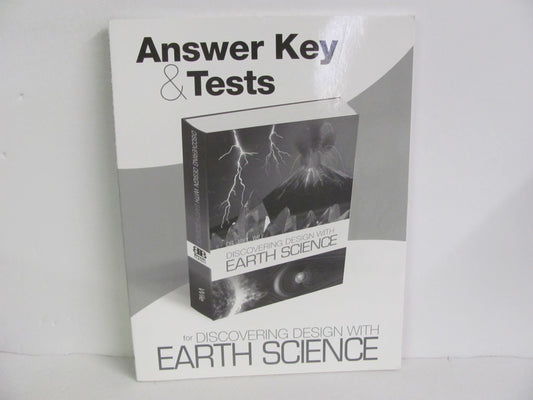 Earth Science Berean Builders Answer Key/Tests  Pre-Owned Wile Science Textbooks