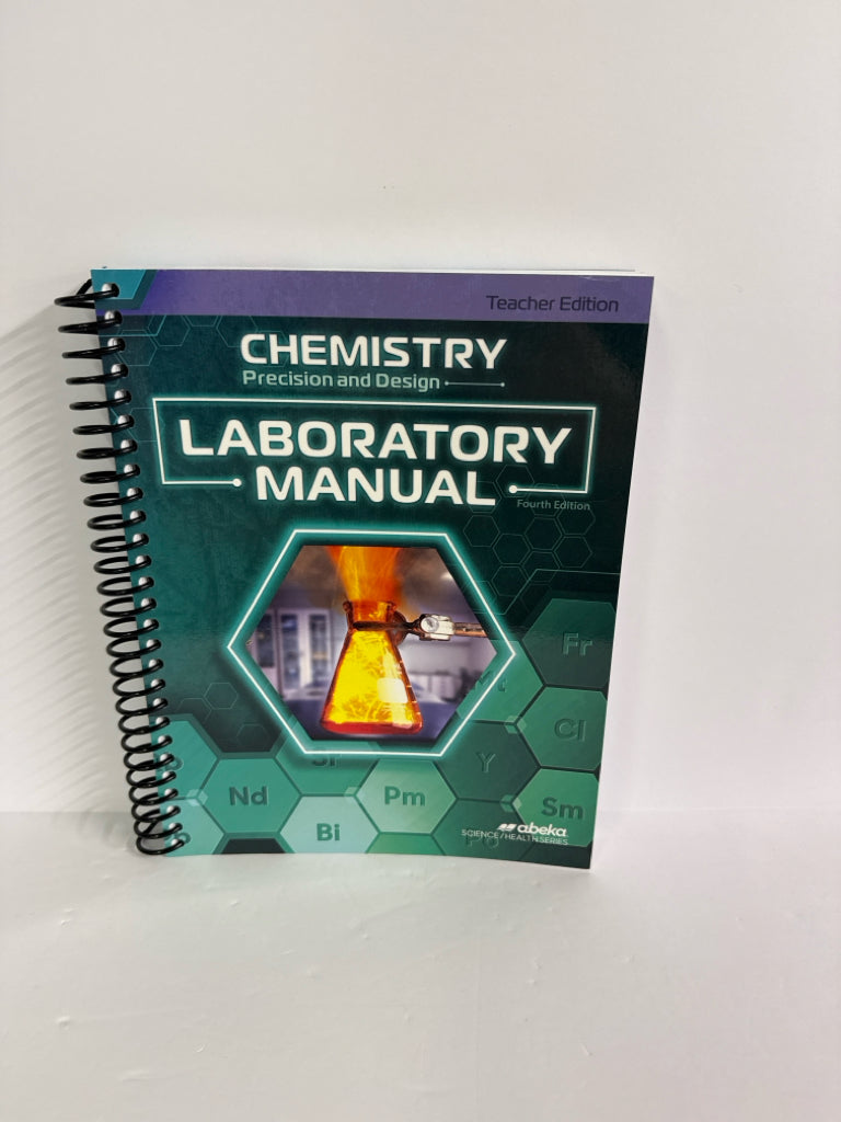 Chemistry Precision & Design Abeka Teacher Edition  Pre-Owned Science Textbooks