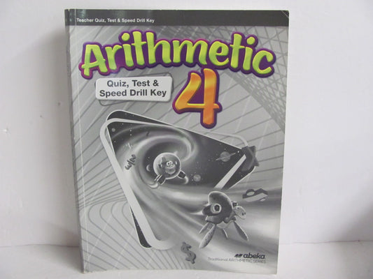 Arithmetic 4 Abeka Quiz/Test Key  Pre-Owned 4th Grade Mathematics Textbooks