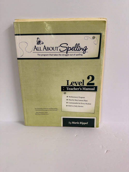 All About Spelling Level 2 All About Spelling Spelling/Vocabulary Books