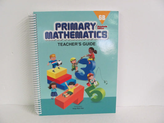 Primary Mathematics 6B Singapore Teacher Guide  Pre-Owned Mathematics Textbooks
