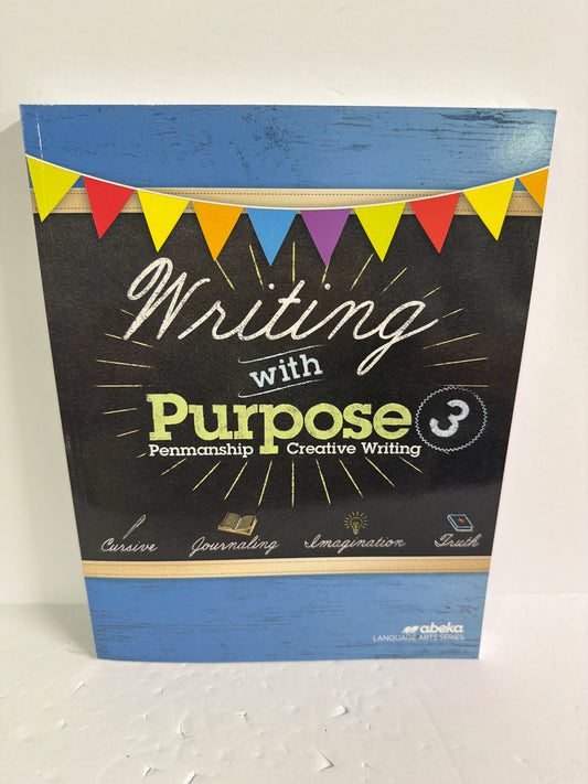 Writing with Purpose Abeka Student Workbook Pre-Owned Language Textbooks