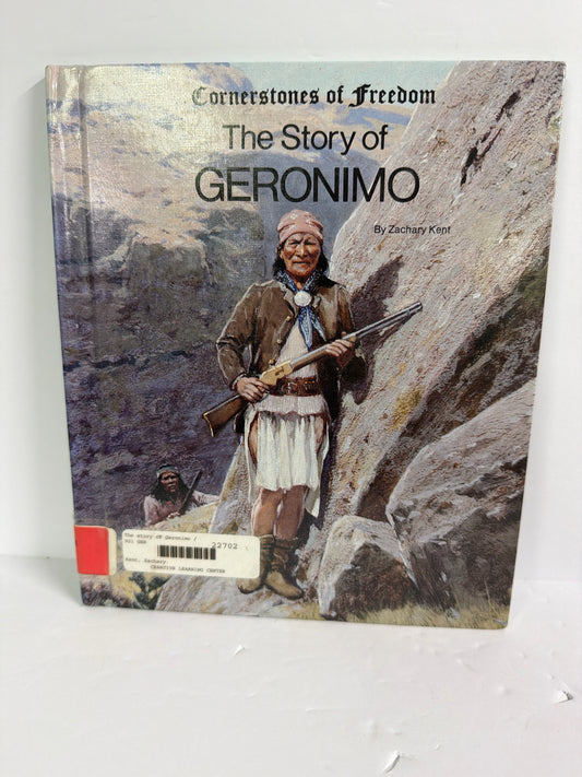 The Story of Geronimo Cornerstones of Freedom Pre-Owned American History Books