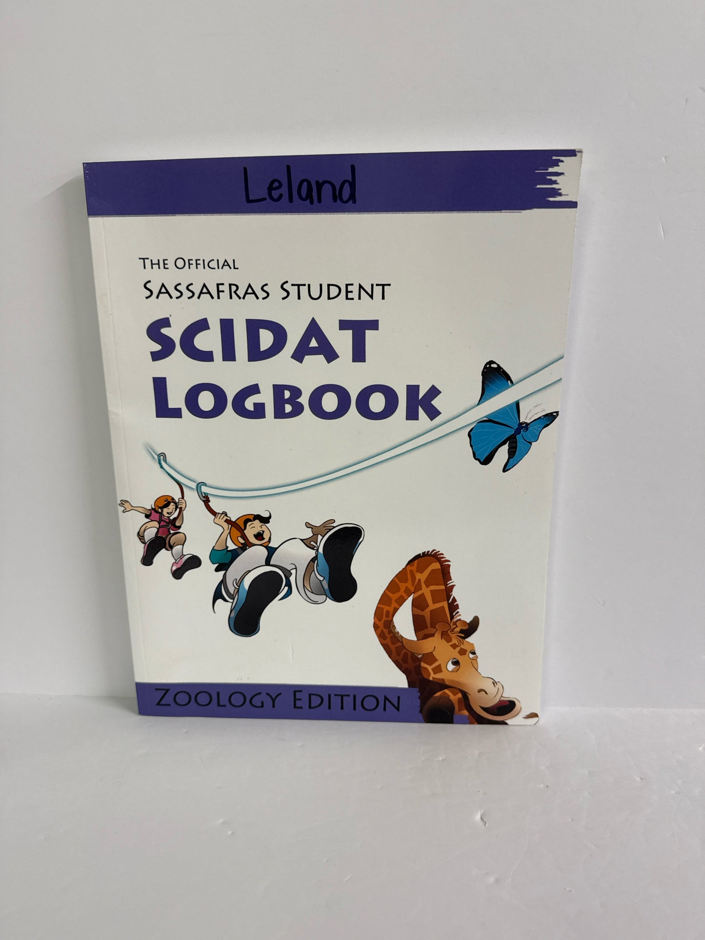 Sassafras Scidat Logbook Elemental Science Pre-Owned Science Textbooks