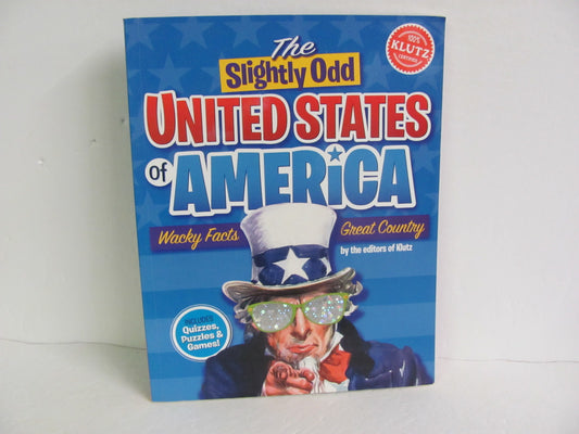 Slightly Odd United States of Ameri Klutz Pre-Owned American History Books