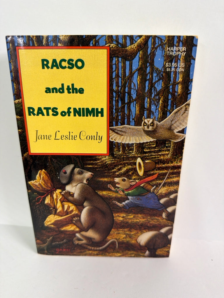 Racso and the Rats of Nimh Harper Collins Pre-Owned Fiction Books