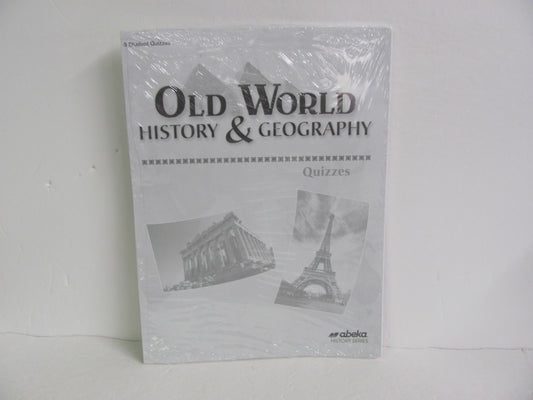 Old World History Abeka Tests  Pre-Owned 5th Grade History Textbooks