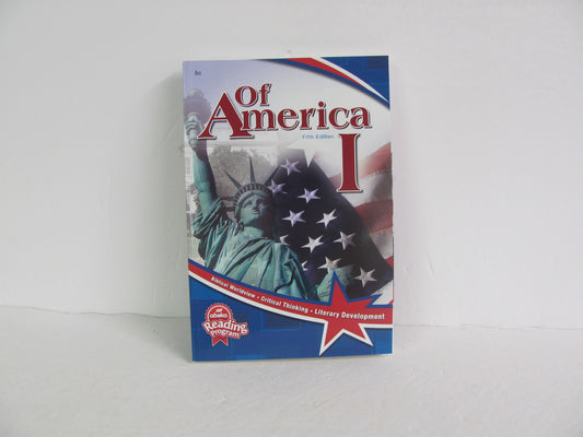 Of America 1 Abeka Student Book Pre-Owned 5th Grade Reading Textbooks