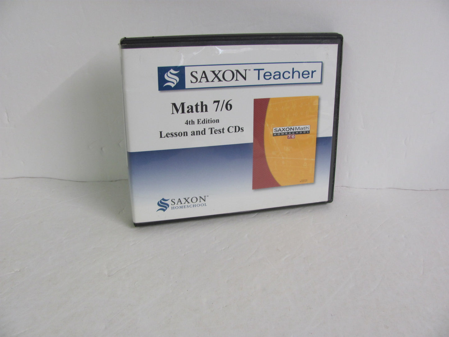 Math 76 Saxon Teacher CD-Rom  Pre-Owned Saxon 6th Grade Mathematics Textbooks
