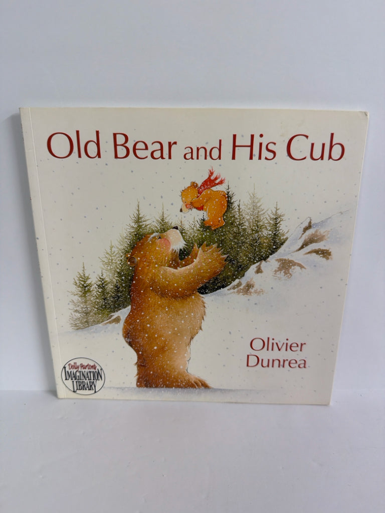 Old Bear and His Cub Olivier Dunrea Paperback Books