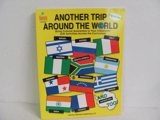 Another Trip Around Carson Dellosa Pre-Owned Elementary Geography Books