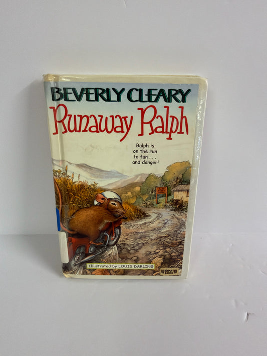Runaway Ralph Harper  Trophy Pre-Owned Beverly Cleary Elementary Fiction Books