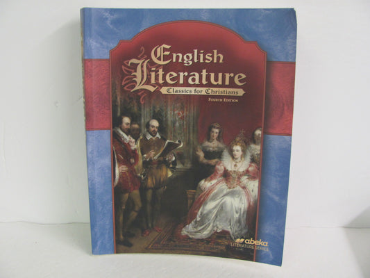 English Literature Abeka Student Book Pre-Owned 12th Grade Reading Textbooks