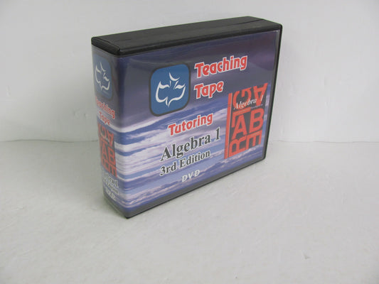Saxon Algebra 1 Teaching Tape DVD Pre-Owned High School Mathematics Textbooks