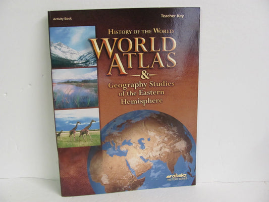 World Atlas Abeka Activity Key Pre-Owned 7th Grade History Textbooks