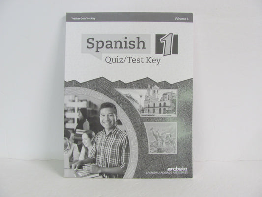 Spanish 1 Abeka Quiz/Test Key  Pre-Owned High School Spanish Books