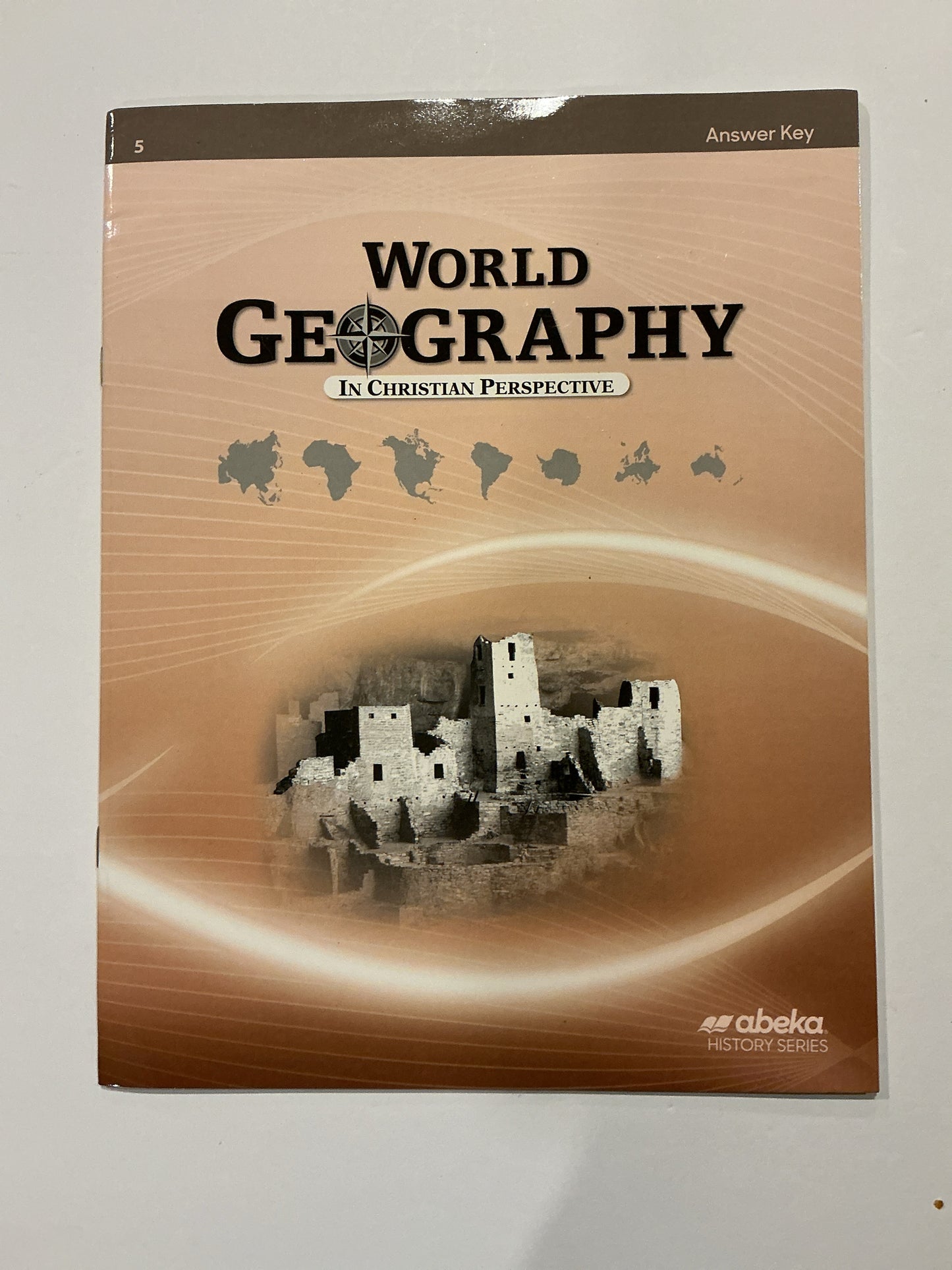 World Geography  Abeka Answer Key  Pre-Owned 9th Grade Geography Books