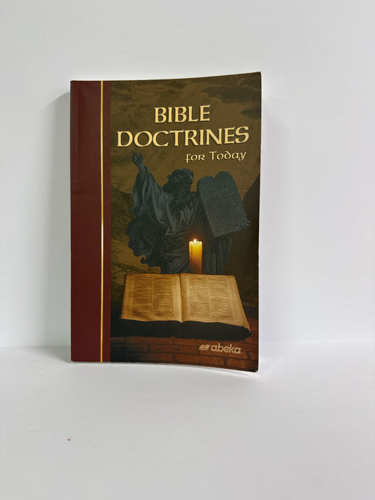 Bible Doctrines For Today Abeka Student Book Pre-Owned 10th Grade Bible Books