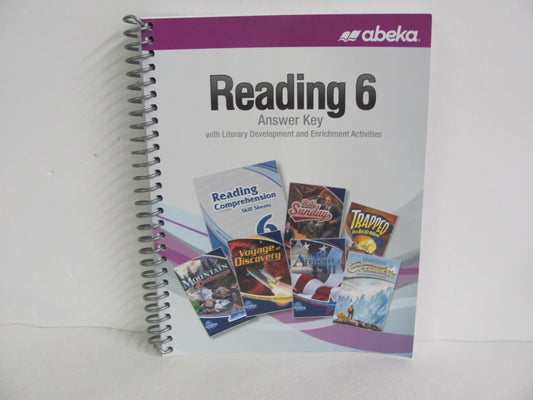 Reading 6 Abeka Answer Key  Pre-Owned 6th Grade Reading Textbooks