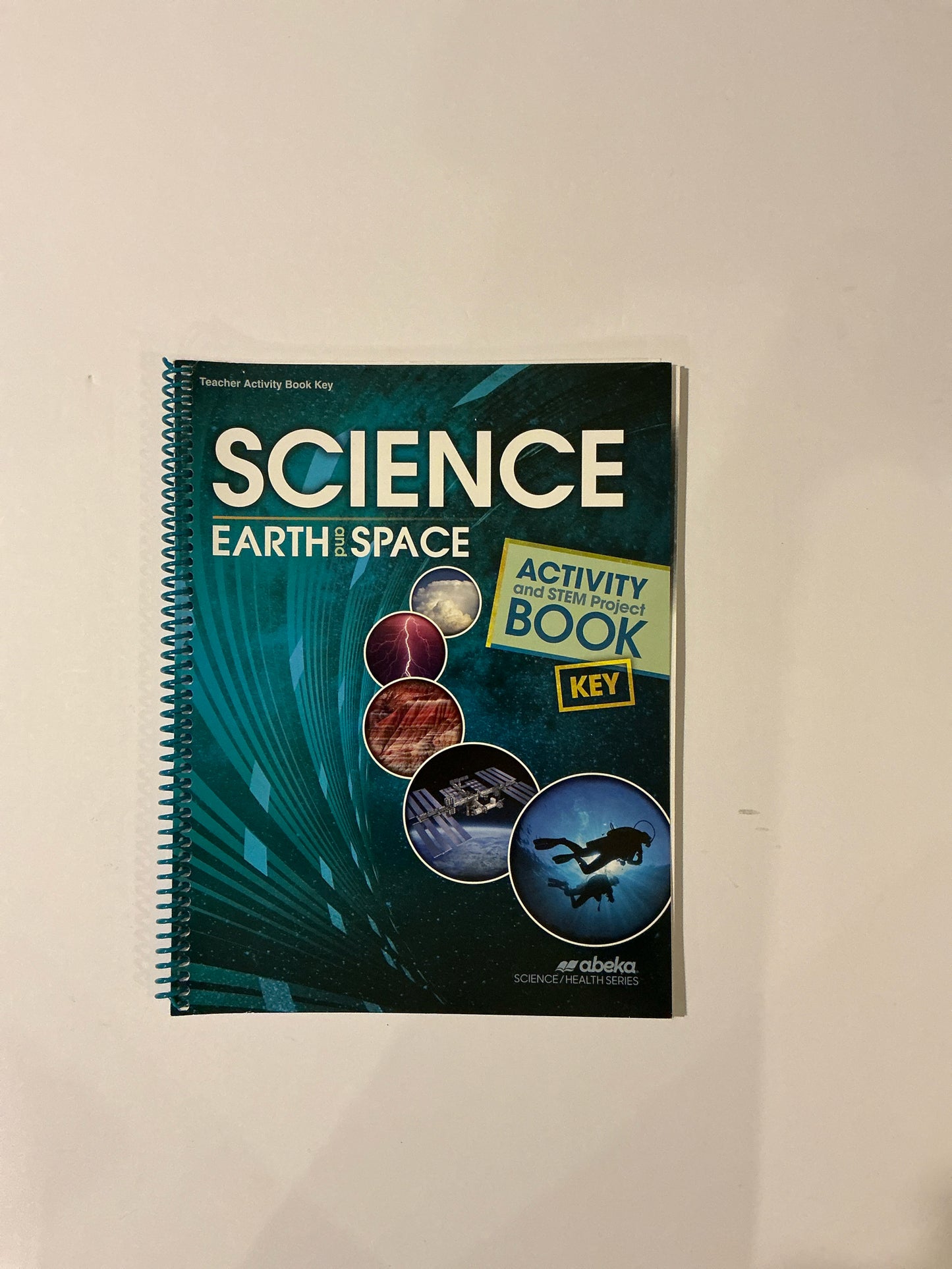 Earth and Space  Abeka Activity Book Key  Pre-Owned 8th Grade Science Textbooks
