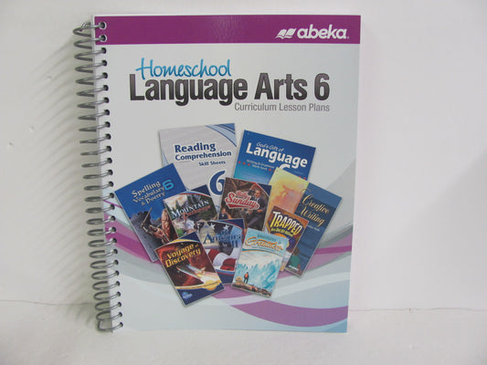 Language Arts 6 Abeka Curriculum Pre-Owned 6th Grade Language Textbooks