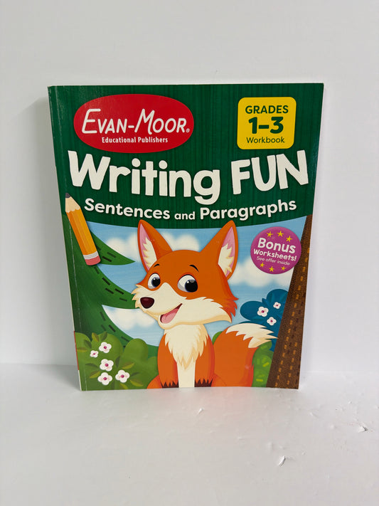 Writing Fun Evan-Moor Pre-Owned Summer Study Books