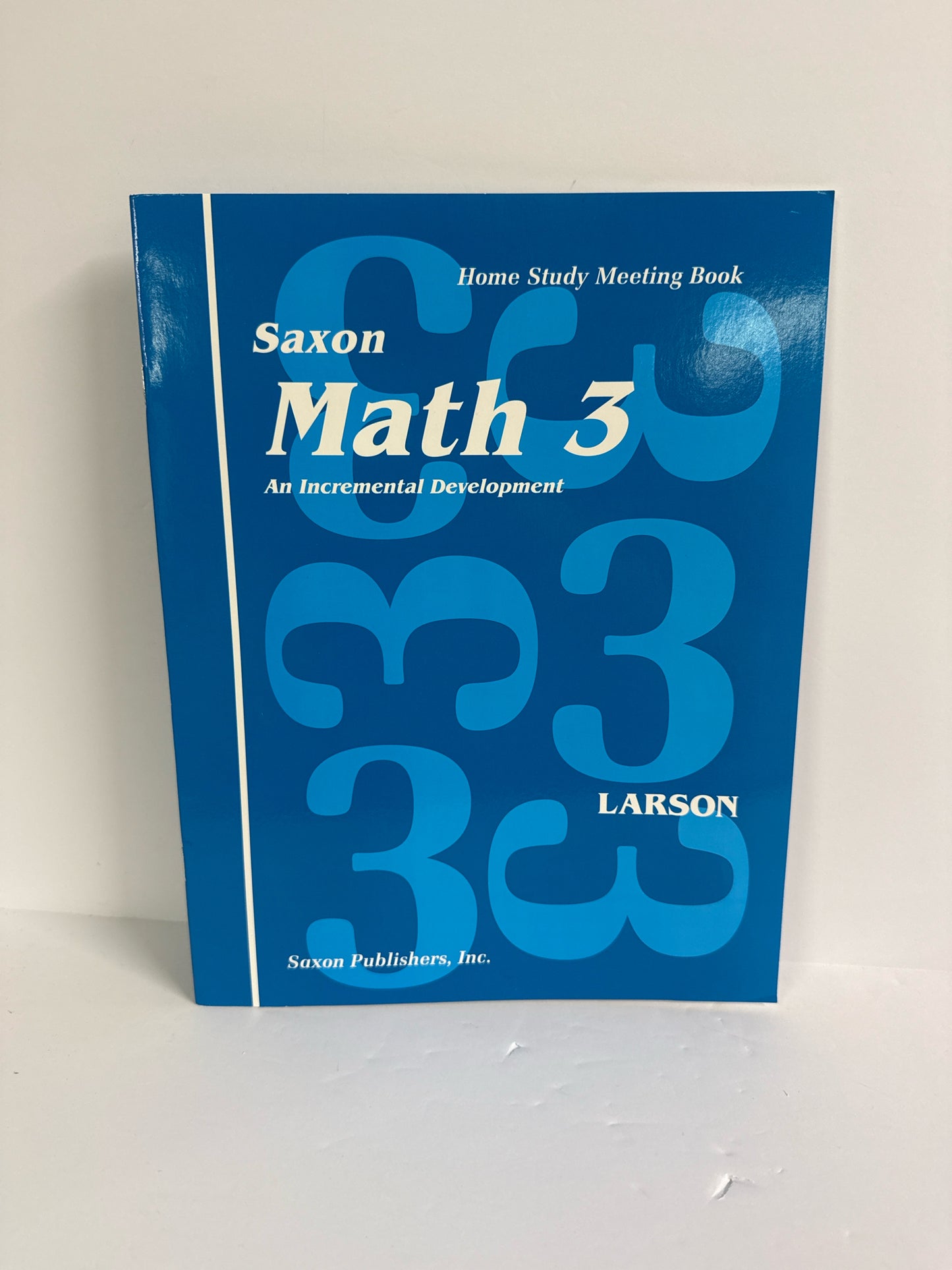 Saxon Math 3 Home Study Meeting Book